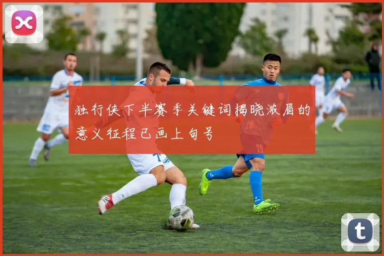 独行侠下半赛季关键词揭晓浓眉的意义征程已画上句号